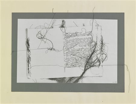 LAI MARIA (1919 - 2013) Senza titolo. 1978. Tecnica mista su carta. Cm 47,00...