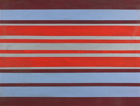 REGGIANI MAURO (1897 - 1980) Composizione n.9. 1973. Olio su tela . Cm 80,00...