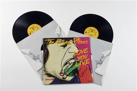 WARHOL ANDY (1928 - 1987) Love you live - The Rolling Stones. . Vinile. Cm...