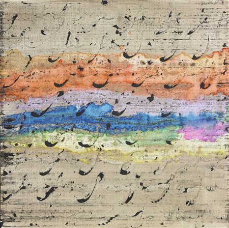 RAPETTI ALFREDO (n. 1961) Colors. 2006. Olio su tela . Cm 40,00 x 40,00. Al...