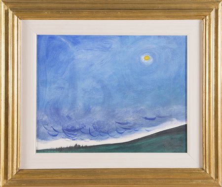 Quinto Ghermandi (Crevalcore 1916 - San Lazzaro di Savena 1994), “I prati...