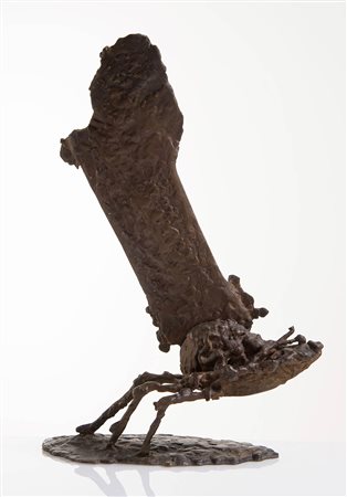 Quinto Ghermandi (Crevalcore 1916 - San Lazzaro di Savena 1994), “Foglia di...