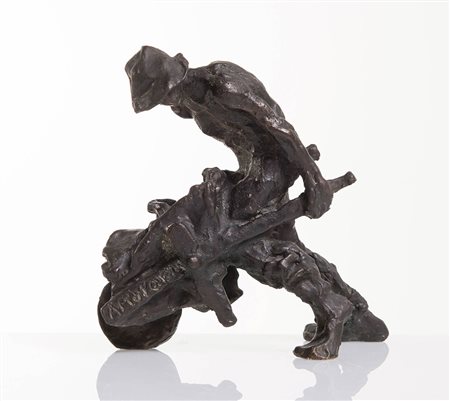 Augusto Murer (Falcade 1922 - Padova 1985), “Lo Scariolante”, Anni ‘70....