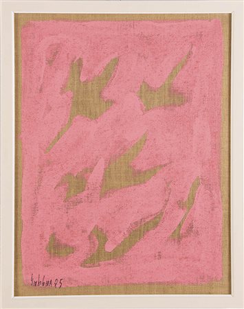 Salvatore Emblema (Terzino 1929 - 2006), “Senza Titolo”, 1985. Terre colorate...