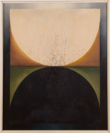 Anonimo (XX/XXI sec.), “Senza titolo”. Olio su tela, H cm 120x100