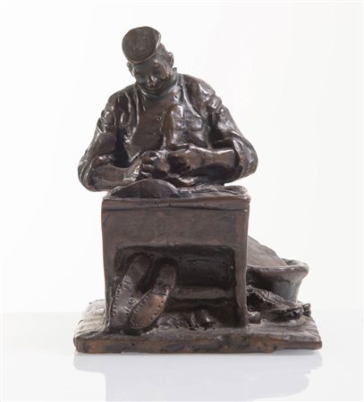 Cleto Tomba (Castel San Pietro Terme 1898 - Bologna 1987), “Calzolaio”....