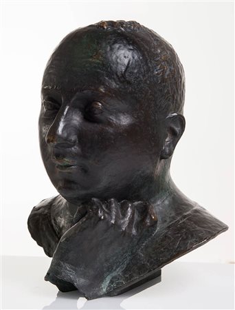 Luciano Minguzzi (Bologna 1911 - Milano2004), “Ritratto di Venanzio...