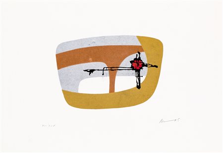 EDGARDO MANNUCCI (1904-1986)Senza TitoloLitografiacm 33x48Firma e numerazione...