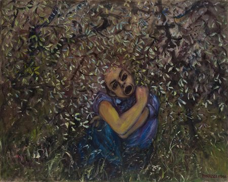 FINAZZISenza Titolo, 1966Olio su telacm 80x99Firma e datazione al fronteOpera...