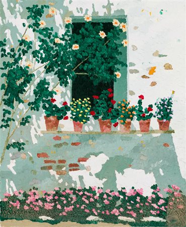 ALVARO CATTANEO (1938)Senza TitoloTecnica mista su telacm 60x50Opera senza...