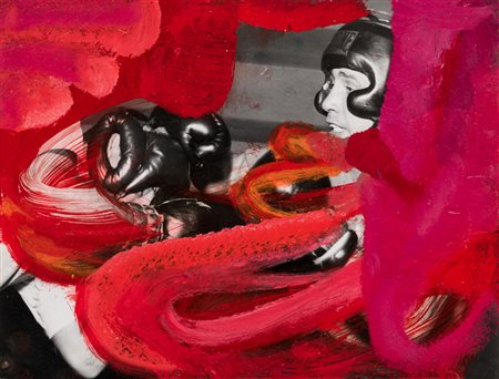 MARCO CINGOLANI (1961)Comics (N.21)Tecnica mista su fotografiacm 18x24Firma e...