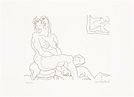 DOMENICO CANTATORE (1906-1998)Senza Titolo, 1978AcquaforteLastra cm...