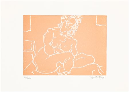 DOMENICO CANTATORE (1906-1998)Senza Titolo, 1978AcquaforteLastra cm...