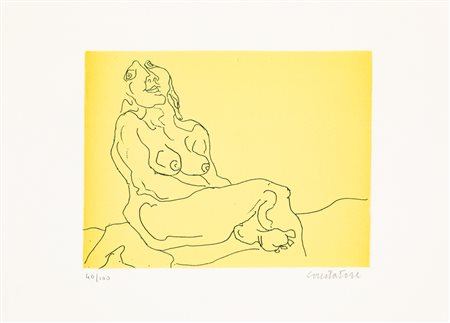 DOMENICO CANTATORE (1906-1998)Senza Titolo, 1978AcquaforteLastra cm...