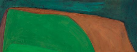 PIETRO PERRONE (1956)Senza Titolo, 1992Tecnica mista su cartacm 26,5x70Firma,...