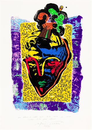 STEFANO TONELLI (1957)Un albero è nella mia testa come io sono nella testa...