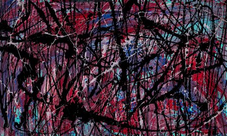 SELENE GRAVINA (1984)Heart, 2011Smalti su telacm 30x50x3,5Firma, titolo e...