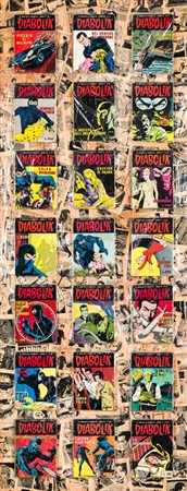 LAURA FINALI (1969)Twentyone - X, 2015Collage e acrilici su tavolacm...