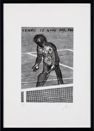 ENRICO BAJ (1924-2003)Un bellissimo incontro - Omaggio a Nicola Pietrangeli,...