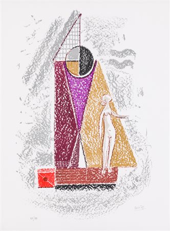 MARIO TOZZI (1895-1979)Senza Titolo, 1971Litografiacm 62x46Firma e...