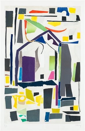 ANDRÉ LANSKOY (1902-1976)Senza TitoloSerigrafiacm 76x50Firma e numerazione...