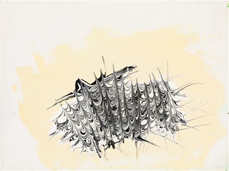 GABRIELE PAPAGNA (1986)Senza Titolo, 2014Olio su telacm 18x24Firma e...