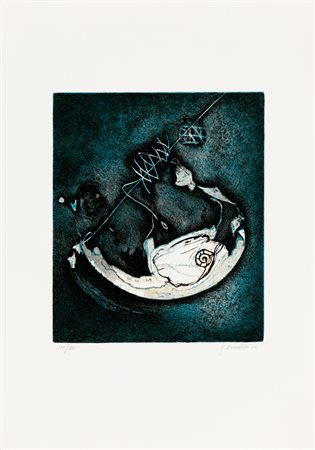 GABRIELLA BENEDINI (1932)Novomondo, 2006AcquaforteLastra cm 27x23Foglio cm...