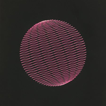 ALBERTO SILVA (1979)Bola de praia (3)Tecnica mista su mdfcm 30x30Firma al...