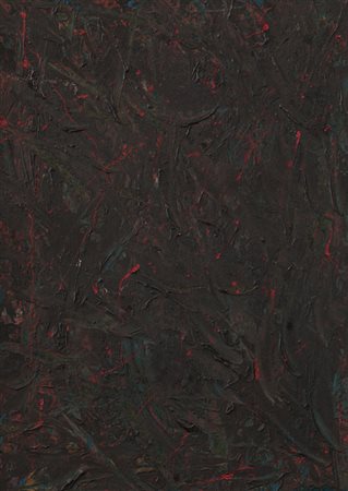 BRUNO CARACENI (1927-1986)Senza TitoloTecnica mista su masonitecm 70x50Firma...