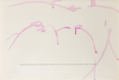 VITTORIO CORSINI (1956)Senza Titolo, 2001Tecnica mista su carta applicata su...