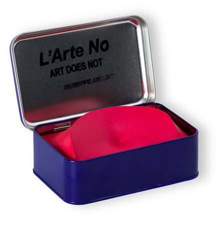 GIUSEPPE AMADIO (1944)Igo-18Acrilici su tela estroflessa entro scatola in...