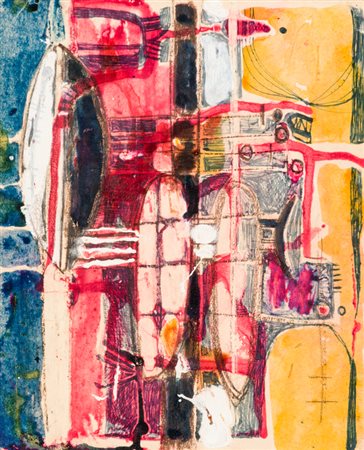 ANONIMOSenza TitoloTecnica mista su cartacm 24,5x20