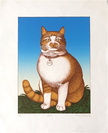 DAVIS PAUL Centrahoma, USA 1938 Max 56x45 Firma in basso a destra, titolo al...