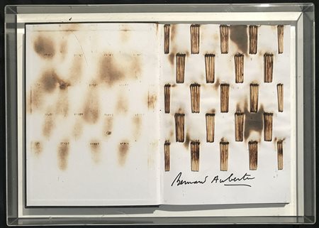 AUBERTIN BERNARD Fontenay-aux-Roses 1934 - Reutlingen 2015 Livre Brûlè...