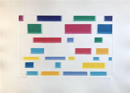 DORAZIO PIERO Roma 1927 - Perugia 2005 Senza titolo 1979 acquatinta su carta...