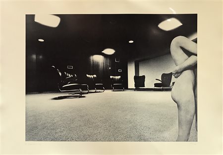 MARIANI ELIO 1943 Senza titolo 1974 fotografia 40x54 Firma in basso a...