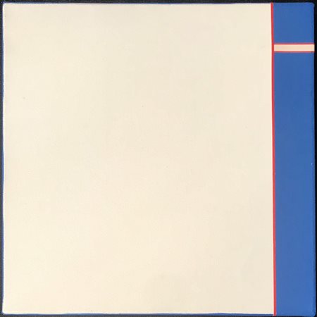 TEMPORITI MONICA Milano 1978 MT 79/15/207 acrilico su tela 30x30 Firma,...