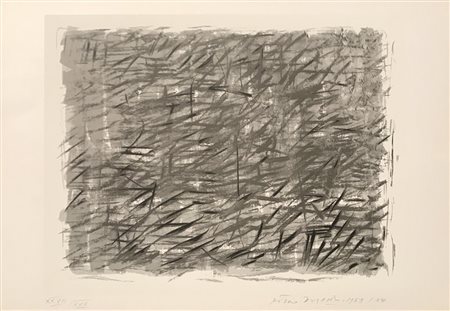 DORAZIO PIERO Roma 1927 - Perugia 2005 Senza titolo 1958/84 serigrafia su...