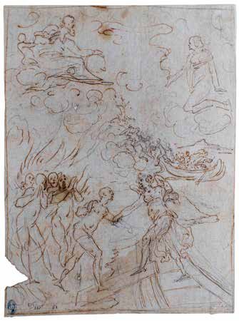 FEDERICO ZUCCARI (ATTRIBUITO) Sant’Angelo in Vado 1541 – Roma 1609 STUDIO PER...