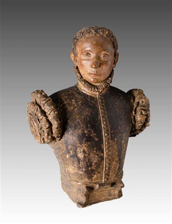 SCULTORE ATTIVO A PADOVA INTORNO ALLA METÀ DEL XVI SECOLO RITRATTO FEMMINILE,...
