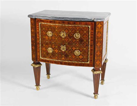 CASSETTONE IMPIALLACCIATO IN PALISSANDRO, PIEMONTE, XIX SECOLO piano...