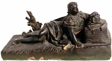 GIUSEPPE MARIA MAZZA Bologna 1653 – 1741 A) MADDALENA terracotta, cm...