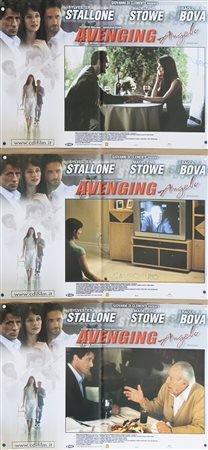 AVENGING (2002) Lotto unico di n. 3 fotobuste, cm 50X70, film con Sylvester...