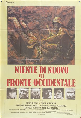 NIENTE DI NUOVO SUL FRONTE OCCIDENTALE (1981) Manifesto, cm 140x100...