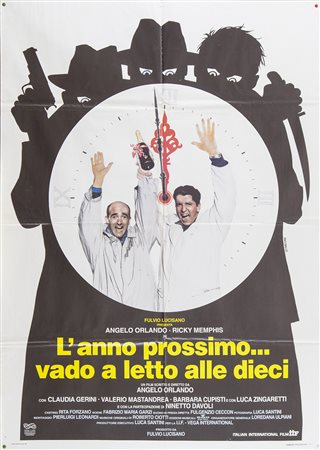 L'ANNO PROSSIMO…VADO A LETTO ALLE DIECI (1995) Manifesto, cm 140x100 film con...