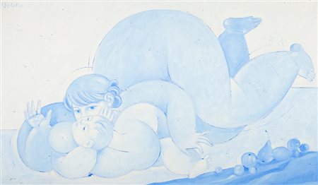 Michele Gregorio Bari 1939 olio su tela cm 66,5x112,5 firmato in alto a sinistra