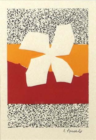 Luigi Spacal Trieste 1908-2000 Lotto di 3 piccole opere incorniciate.