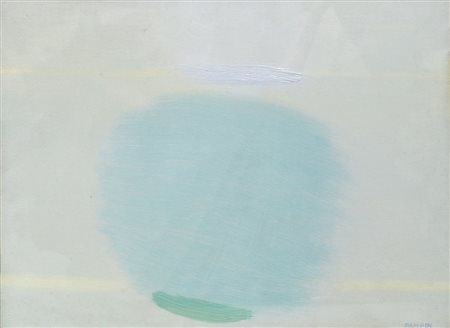 Saverio Rampin 1930-1992 "Cielo azzurro" cm. 30x40 - olio su tela Firmato b....