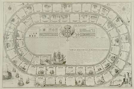 Lotto di 2 grandi stampe incorniciate.