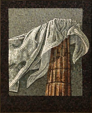 ANTONIO TROTTA, Vento del sud, Mosaico Anno 1992 Dim. 76X60x3